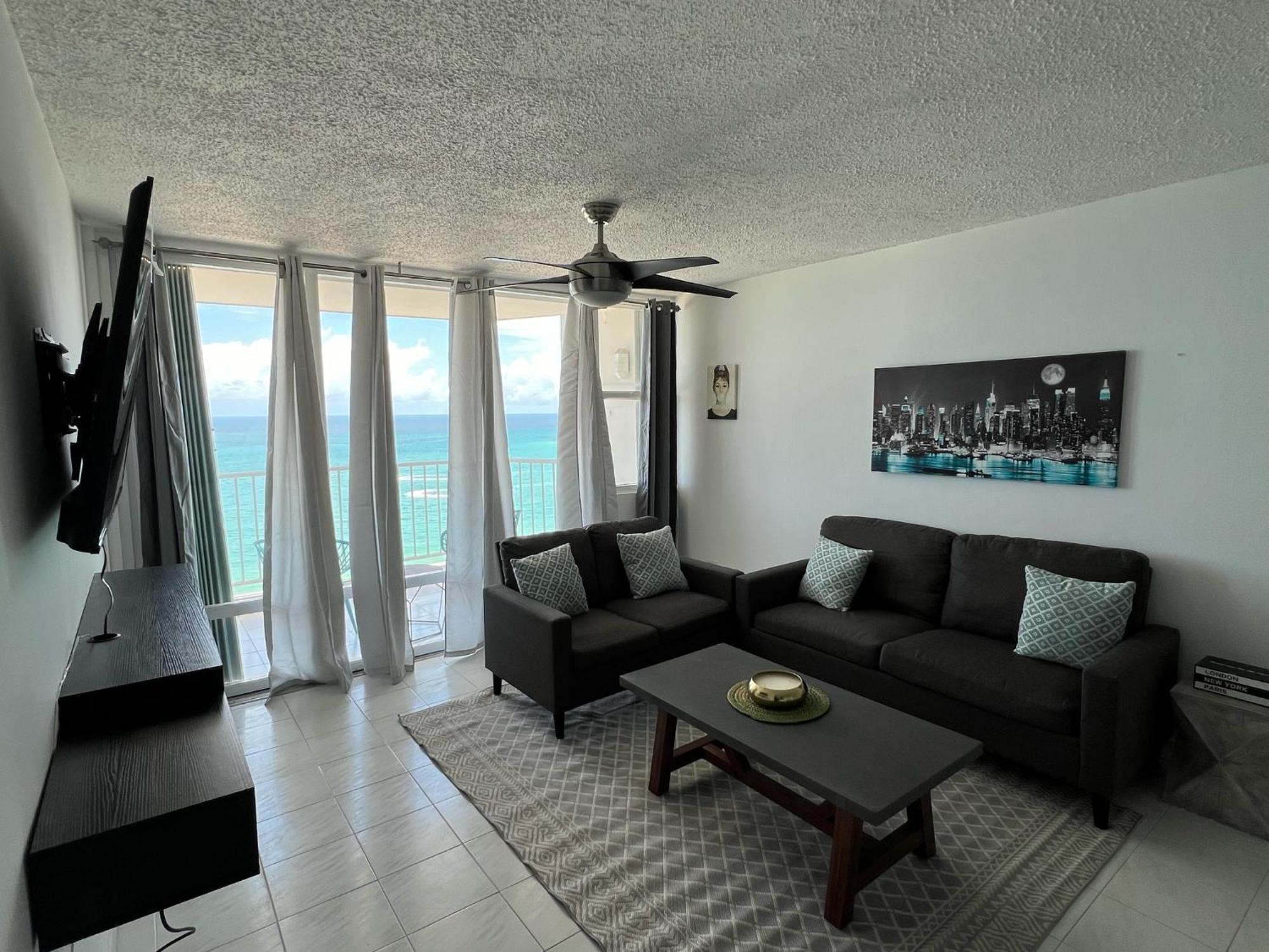 Gorgeous Ocean View 1Br W/Beach Acess & Pool Apartment San Juan Exterior photo